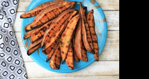 Grilled Sweet Potato Wedges