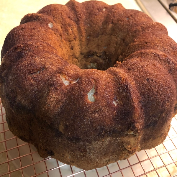 Sour Cream Pear Cake