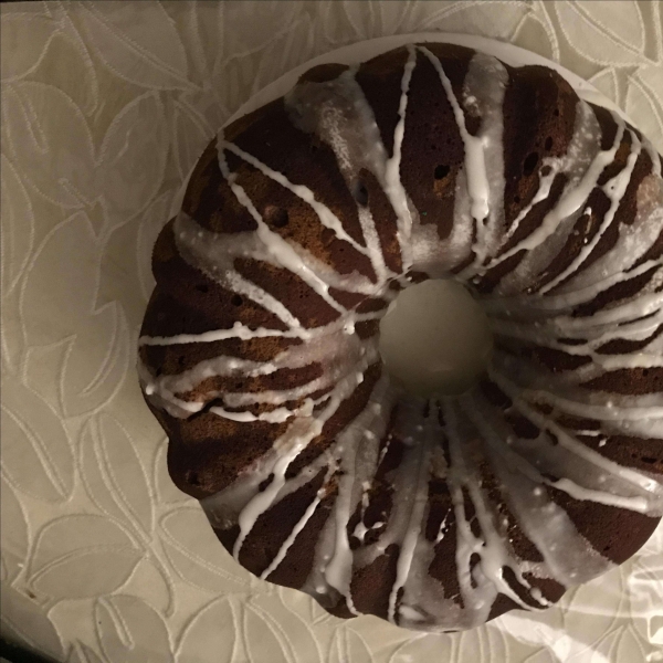 Sour Cream Pear Cake