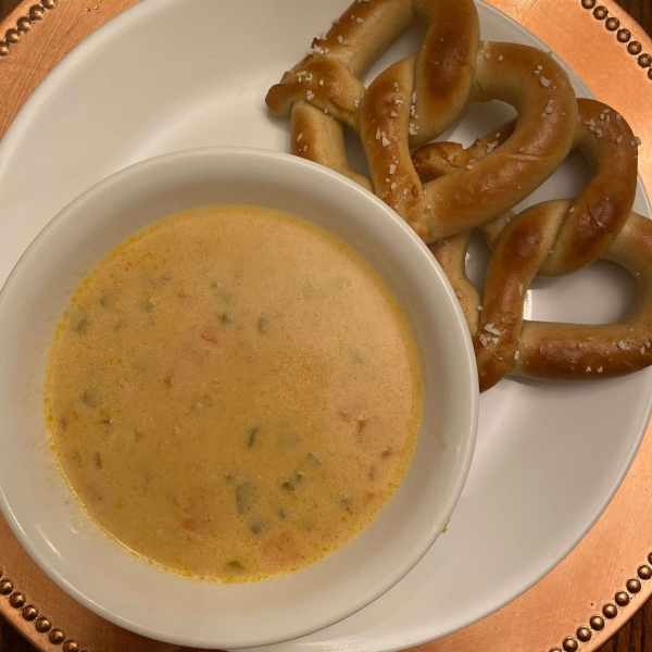 Wisconsin Native's Beer Cheese Soup