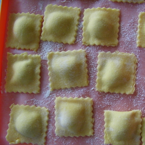 Chicken and Spinach Ravioli