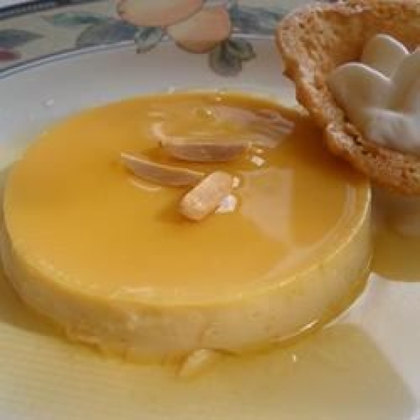 Almond Leche Flan