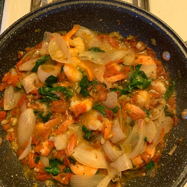 Fresh Tomato Shrimp Pasta