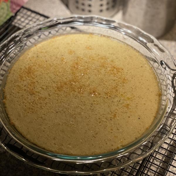 Mississippi Egg Custard Pie