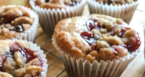 Cherry Cobbler Muffins