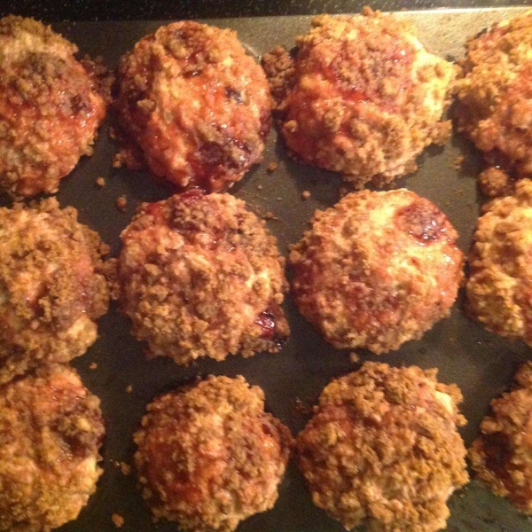 Cherry Cobbler Muffins