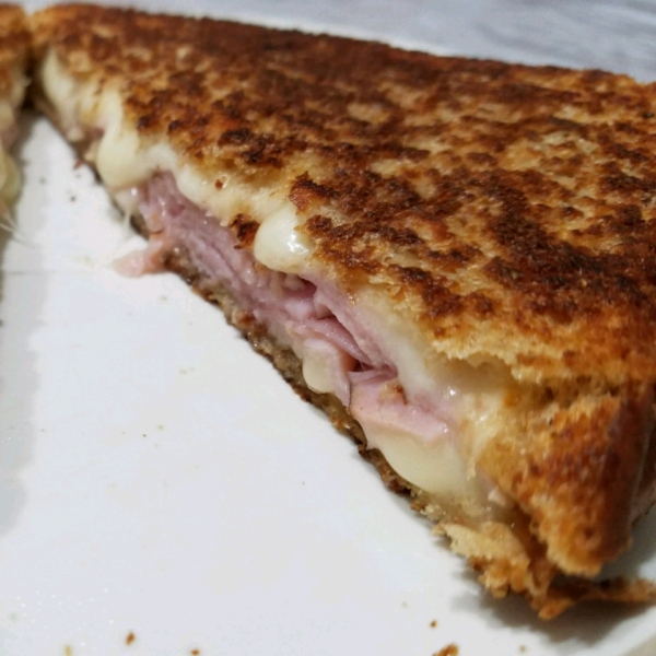 Spicy Ham and Grilled Cheese Sandwich