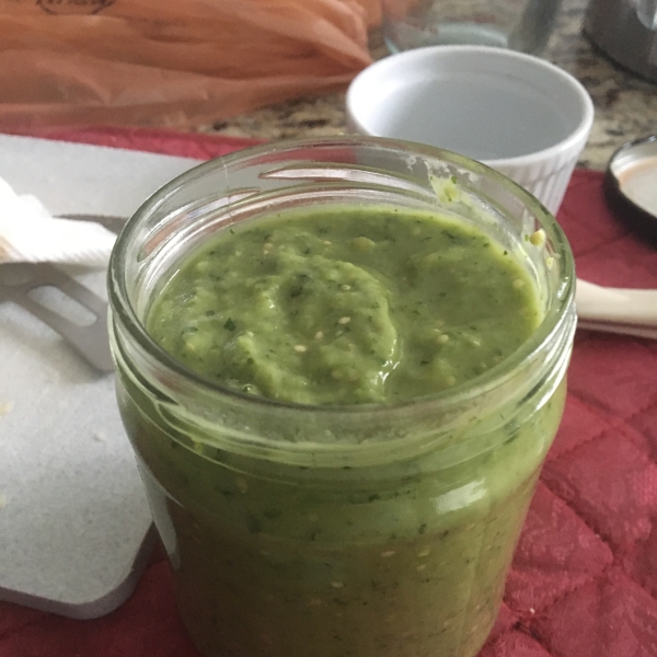 Avocado Tomatillo Salsa