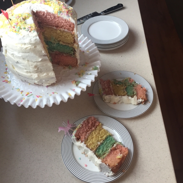 Aunt Bert's White Cake
