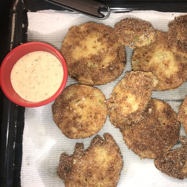 Chef John's Fried Green Tomatoes