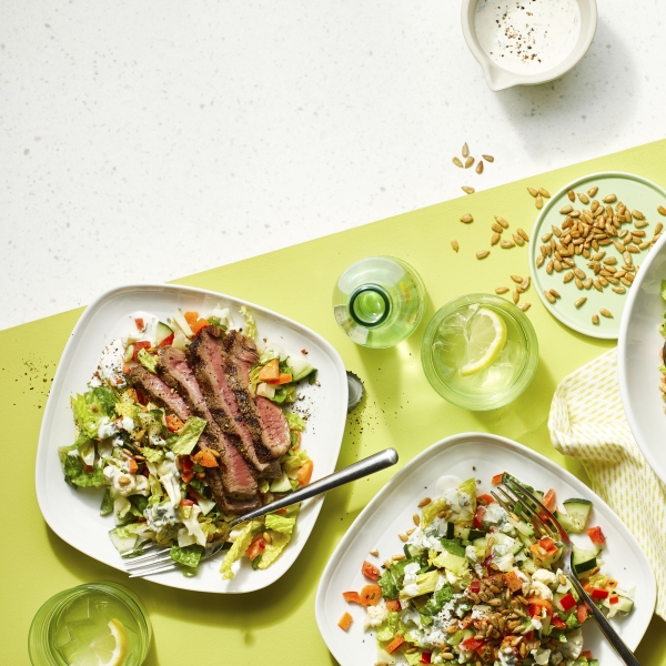 Chopped Salad with Buttermilk Dressing