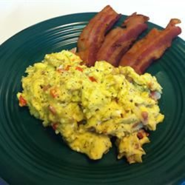 Smoky Scrambled Eggs