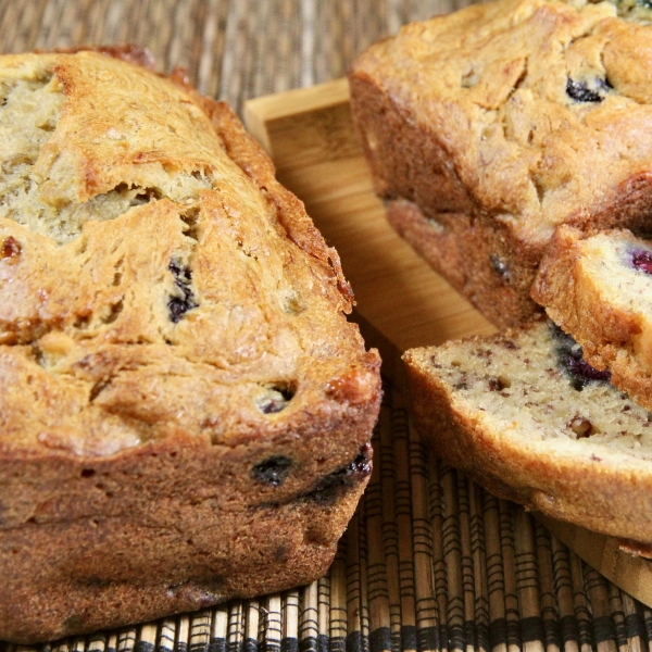 Banana-Blueberry Bread