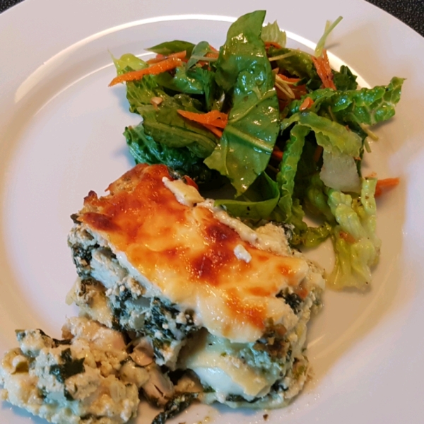 Chicken and Spinach Pesto Lasagna