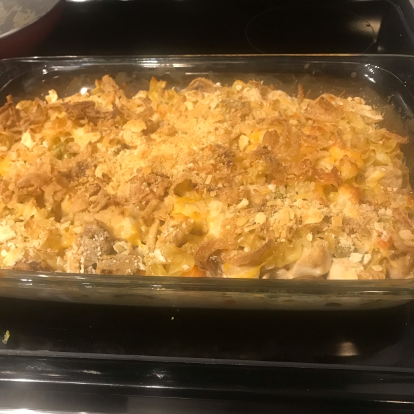 Cheap Chicken Noodle Casserole