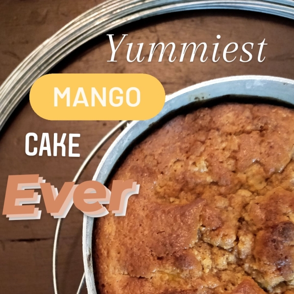 Buttermilk Mango-Berry Crumb Cake