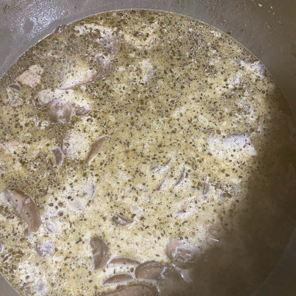 Low-Carb Chicken and Mushroom Soup