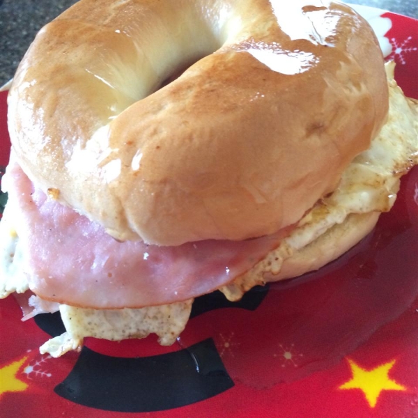 Hammy Egg Maple Bagel