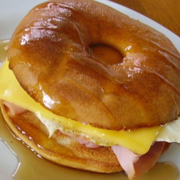 Hammy Egg Maple Bagel