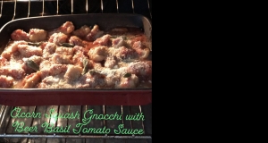 Acorn Squash Gnocchi with Parmesan Sage Beurre Blanc