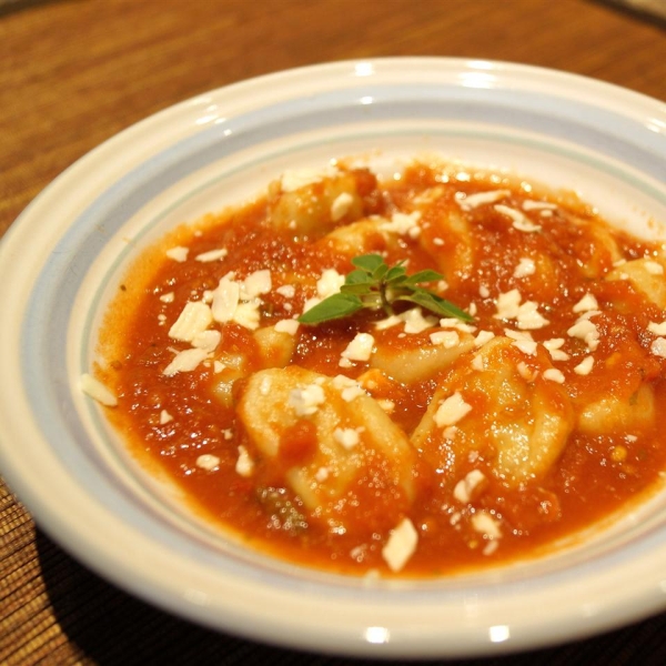 Acorn Squash Gnocchi with Parmesan Sage Beurre Blanc