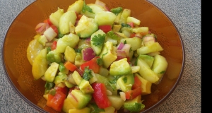 Cool Cucumber and Avocado Salad