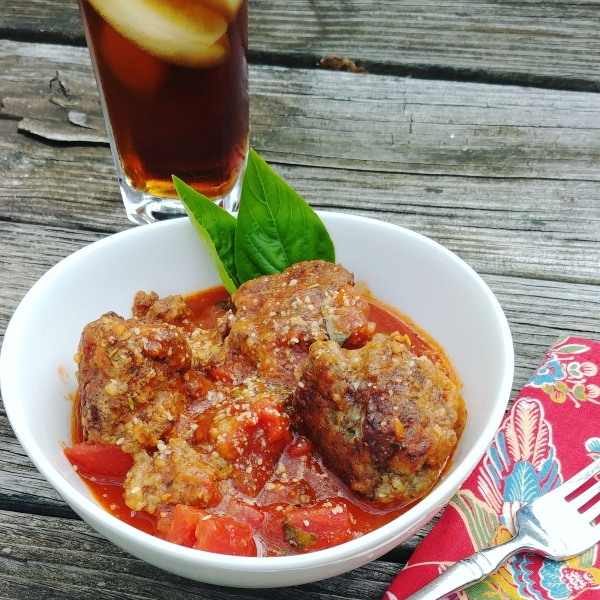 Gluten-Free Parmesan Meatballs