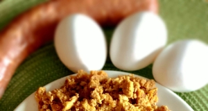 Microwave Longaniza con Huevos