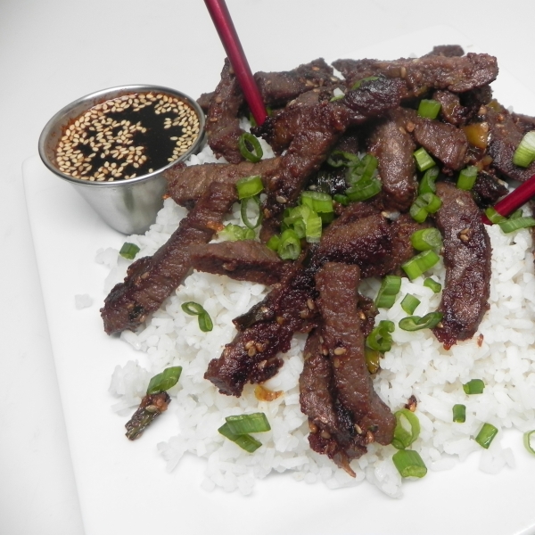 Beef Bulgogi with Dipping Sauce