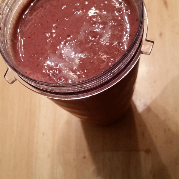 Chocolate Raspberry Coffee Cooler