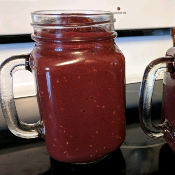 Chocolate Raspberry Coffee Cooler