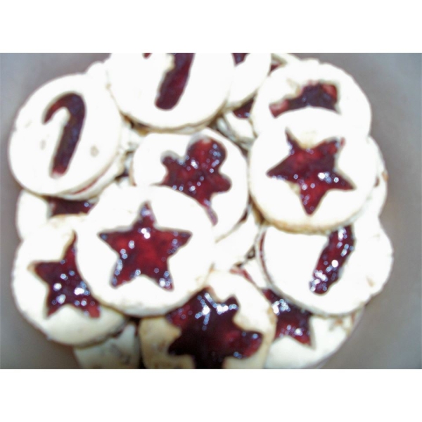 Sugar Free Sour Cream Linzer Cookies