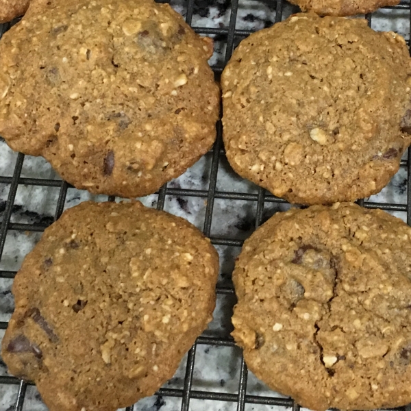 Molasses Carob Chip Cookies