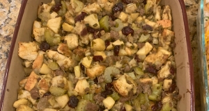 Cranberry, Sausage and Apple Stuffing