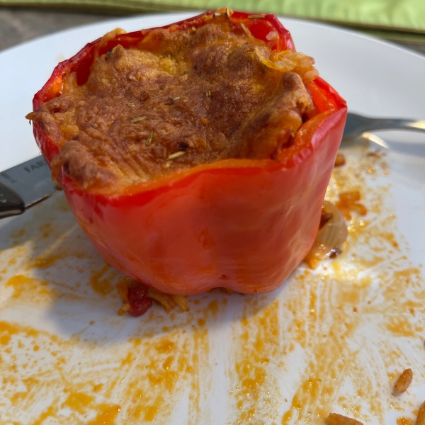 Chorizo Stuffed Bell Peppers