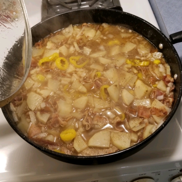 Grandmother's Pork Chop Dinner