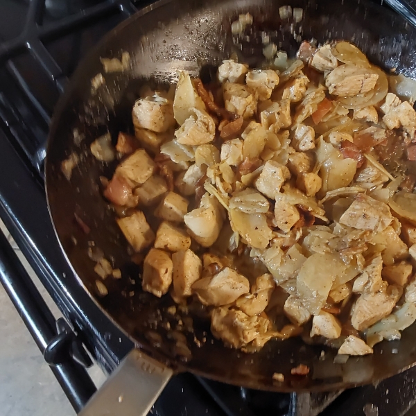 Grandmother's Pork Chop Dinner