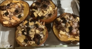 Apple and Sausage Stuffed Acorn Squash