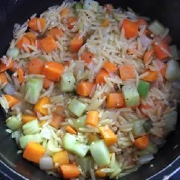 Vegetable Orzo