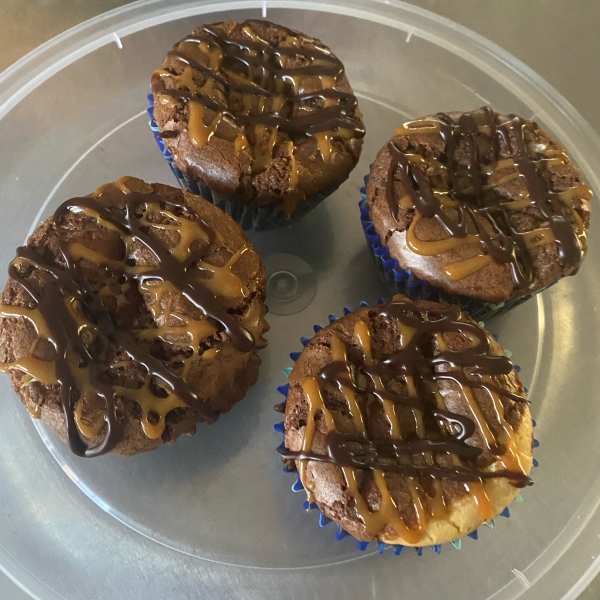 Brownie Cheesecake Cupcakes