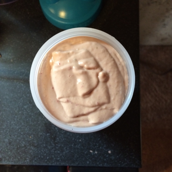 Strawberry-Banana-Peanut Butter Smoothie