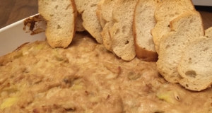 Garlic Crab Artichoke Dip