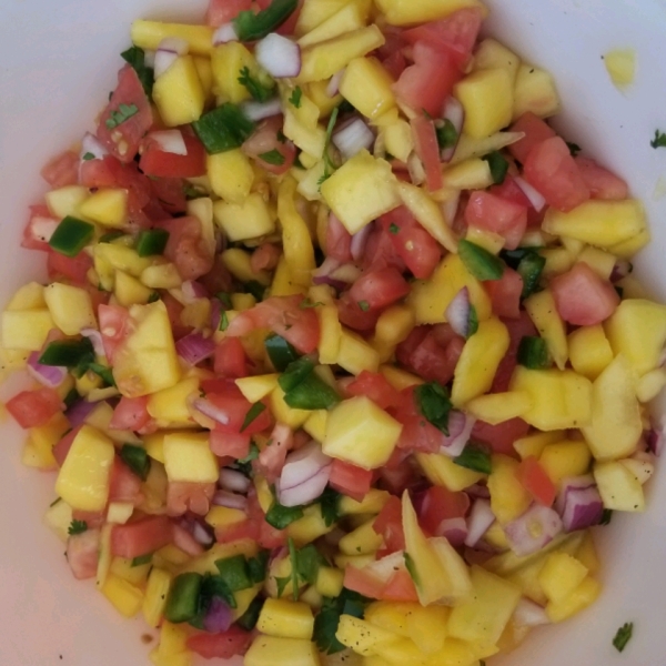 Quick Mango Salsa