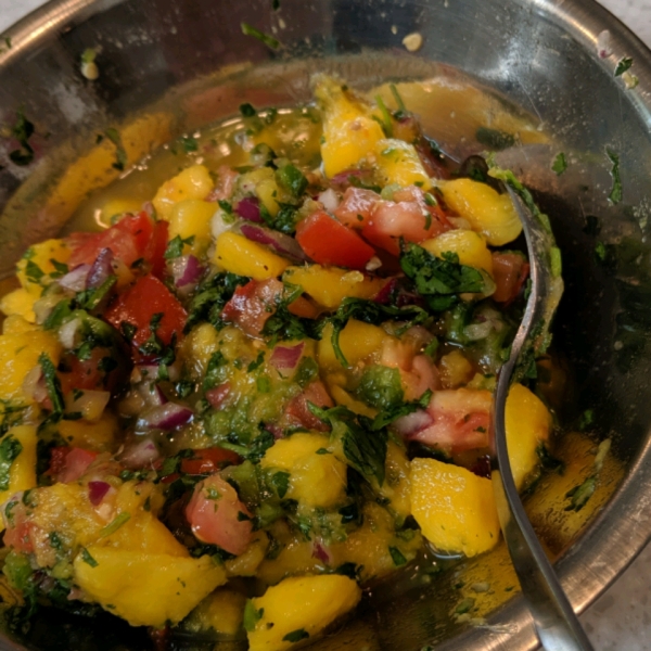 Quick Mango Salsa