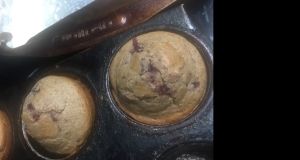 Black and Blueberry Muffins