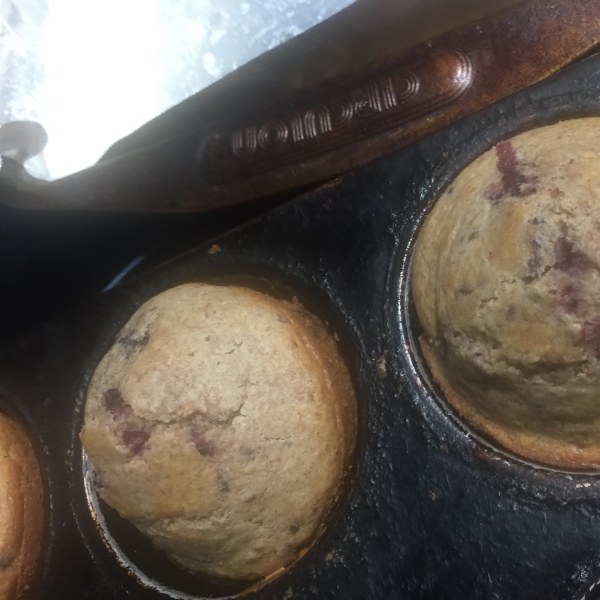 Black and Blueberry Muffins