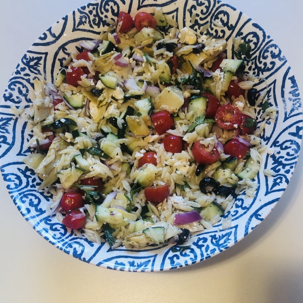 Greek Orzo Salad