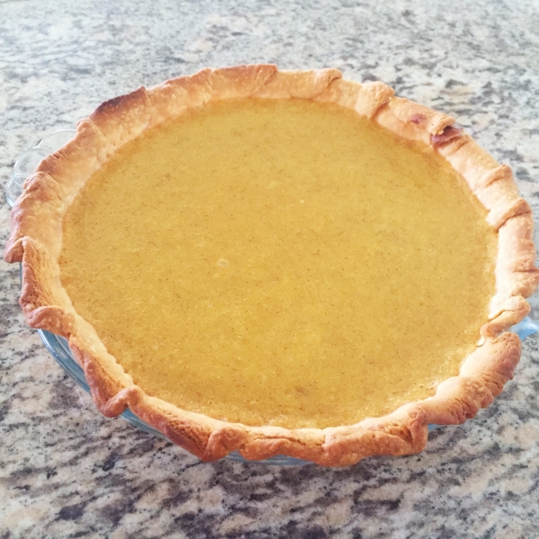 Mango Custard Pie