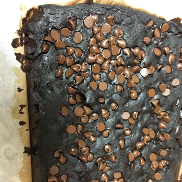 Flourless Chocolate Chip Brownies