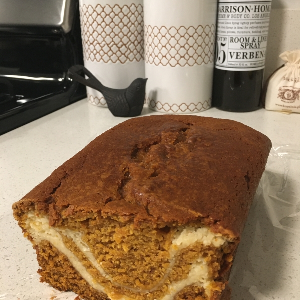 Pumpkin Cheese Bread II